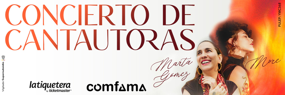 Concierto Cantautoras en Medellín