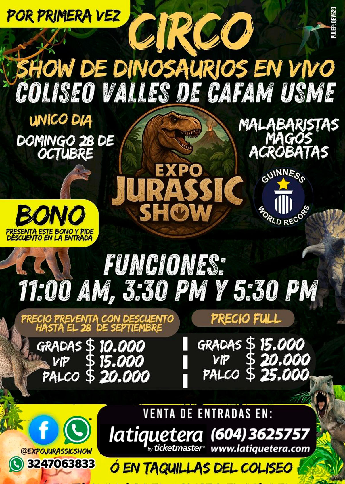 Flyer del evento