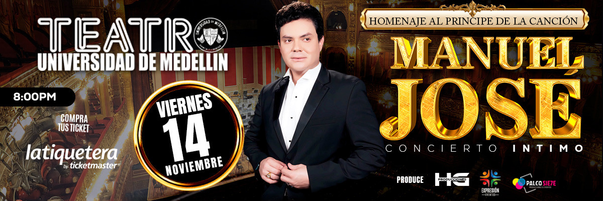 Manuel José Íntimo en Medellín