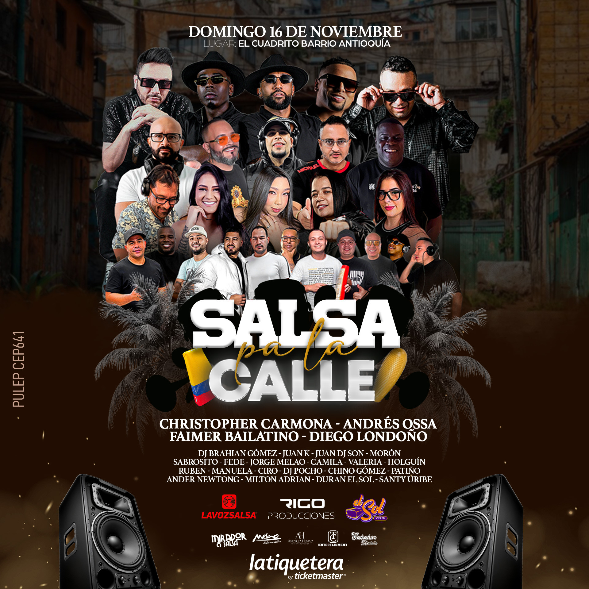 Flyer del evento
