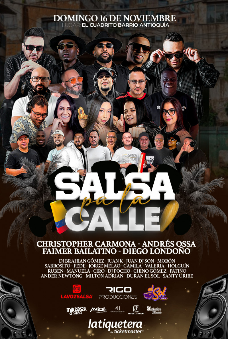 Salsa pa la calle en Medellín