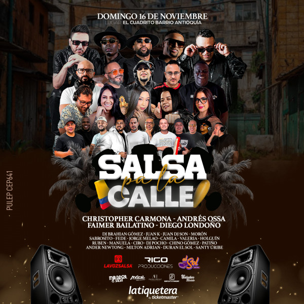 Salsa pa la calle en Medellín