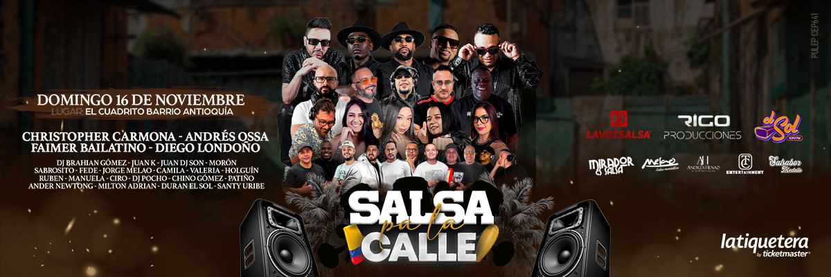 Salsa pa la calle en Medellín