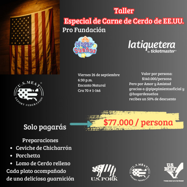 Taller Especial Carne de Cerdo de los EE.UU. Taller Especial Carne de Cerdo de los EE.UU.