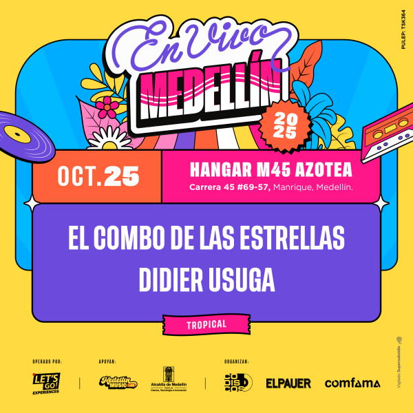 En Vivo Medellín 2025 - Música tropical