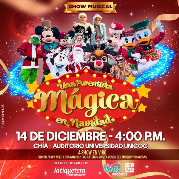 Una aventura mágica en Navidad - Chía Una aventura mágica en Navidad - Chía
