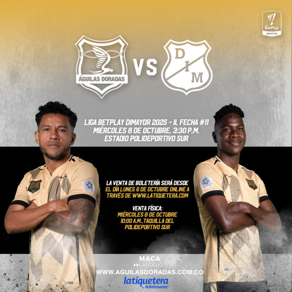 Águilas Doradas vs Independiente Medellín