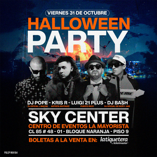 Halloween Party en Itagüi