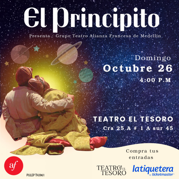 Obra de teatro El Principito en Medellín