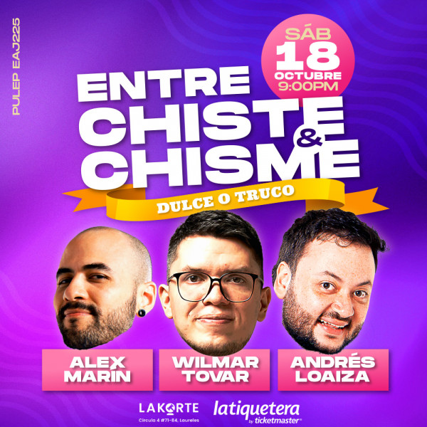 Entre chiste & chisme: dulce o truco en Medellín Entre chiste & chisme: dulce o truco en Medellín