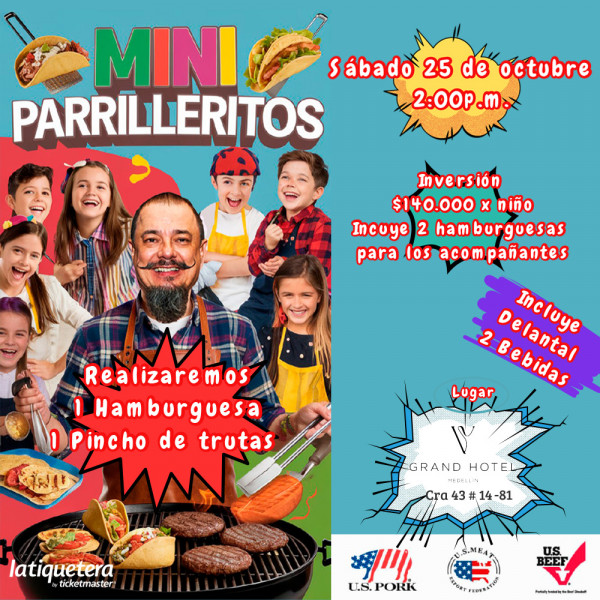 Miniparrilleritos en Medellín