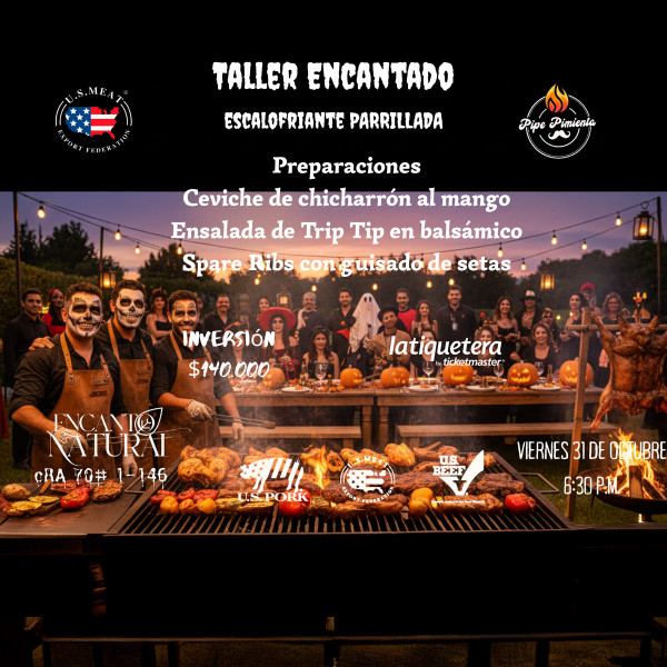 Taller Encantado con carne de EE. UU.