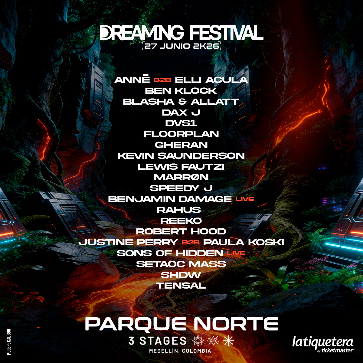 Flyer del evento