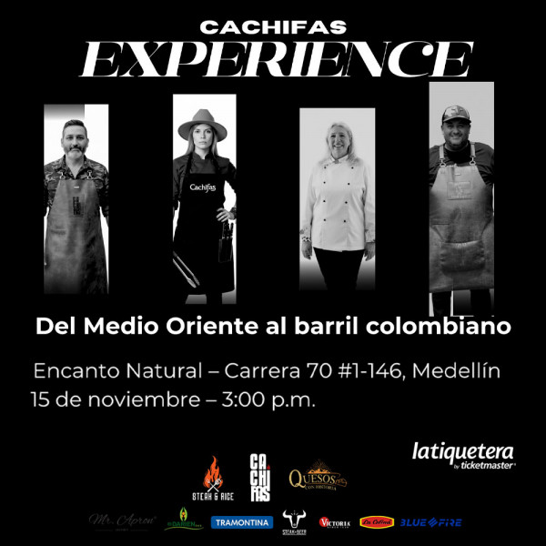 "Cachifas experience" Taller cocina árabe en Medellín "Cachifas experience" Taller cocina árabe en Medellín