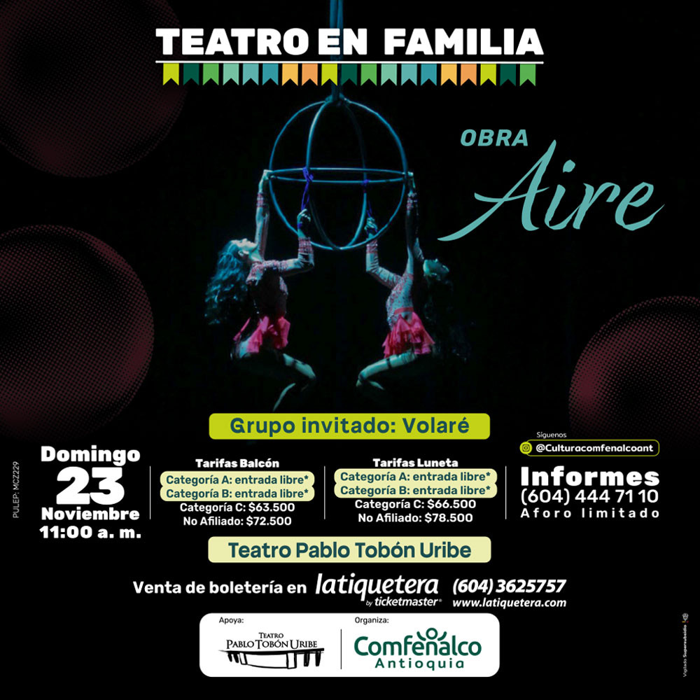 Flyer del evento
