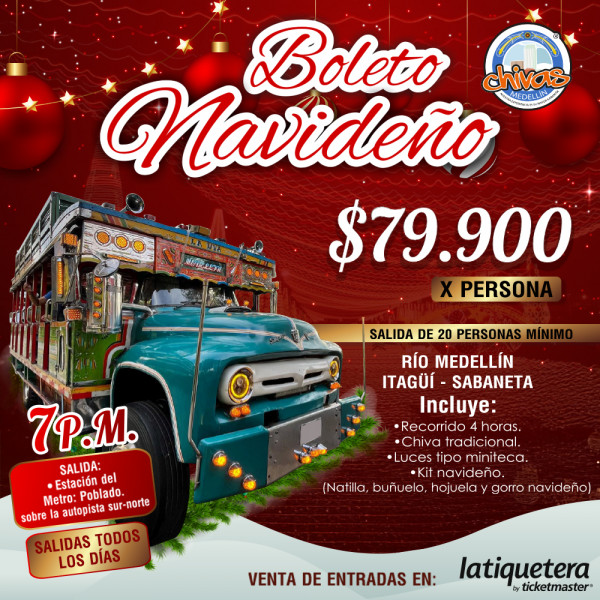 Boleto Navideño Boleto Navideño