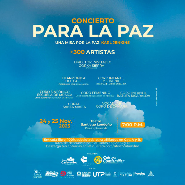 Concierto para la paz (Una misa para la paz - Karl Jenkins) Concierto para la paz (Una misa para la paz - Karl Jenkins)