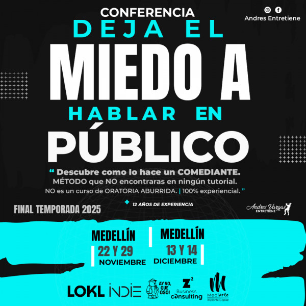 Deja el miedo a hablar en público en Medellín Deja el miedo a hablar en público en Medellín