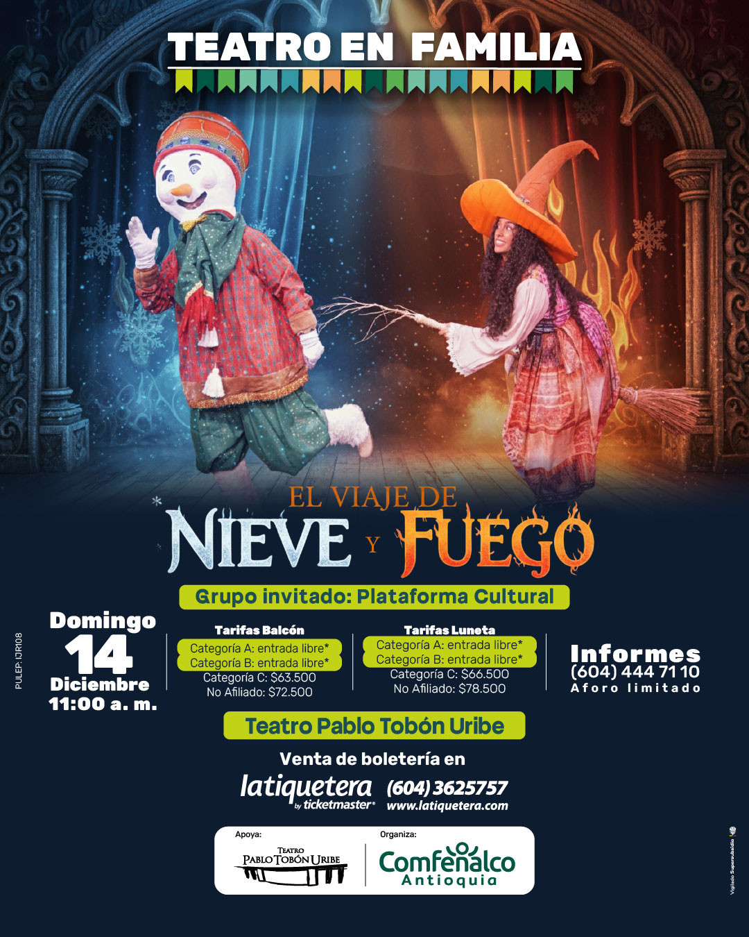 Flyer del evento