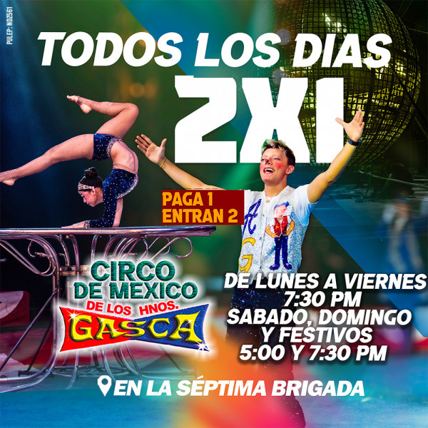 Circo de México de los hermanos Gasca en Villavicencio