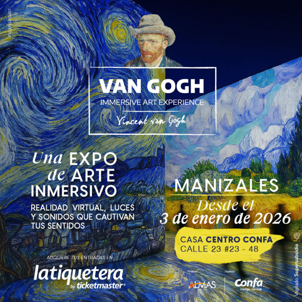 Van Gogh inmersive art experience - Manizales