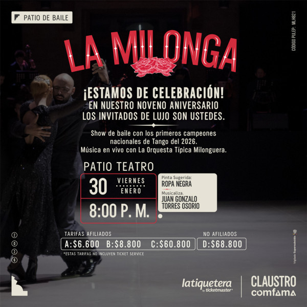 Patio de Baile: La Milonga enero Patio de Baile: La Milonga enero