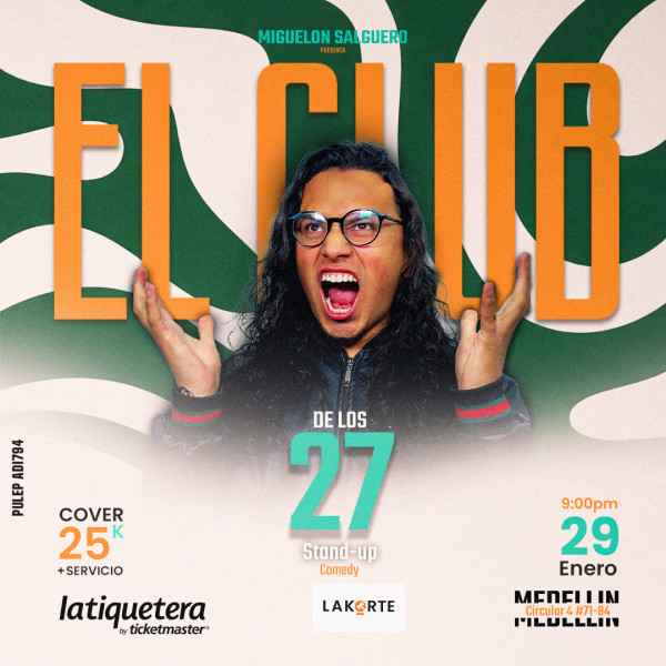 El club de los 27 en Medellín El club de los 27 en Medellín