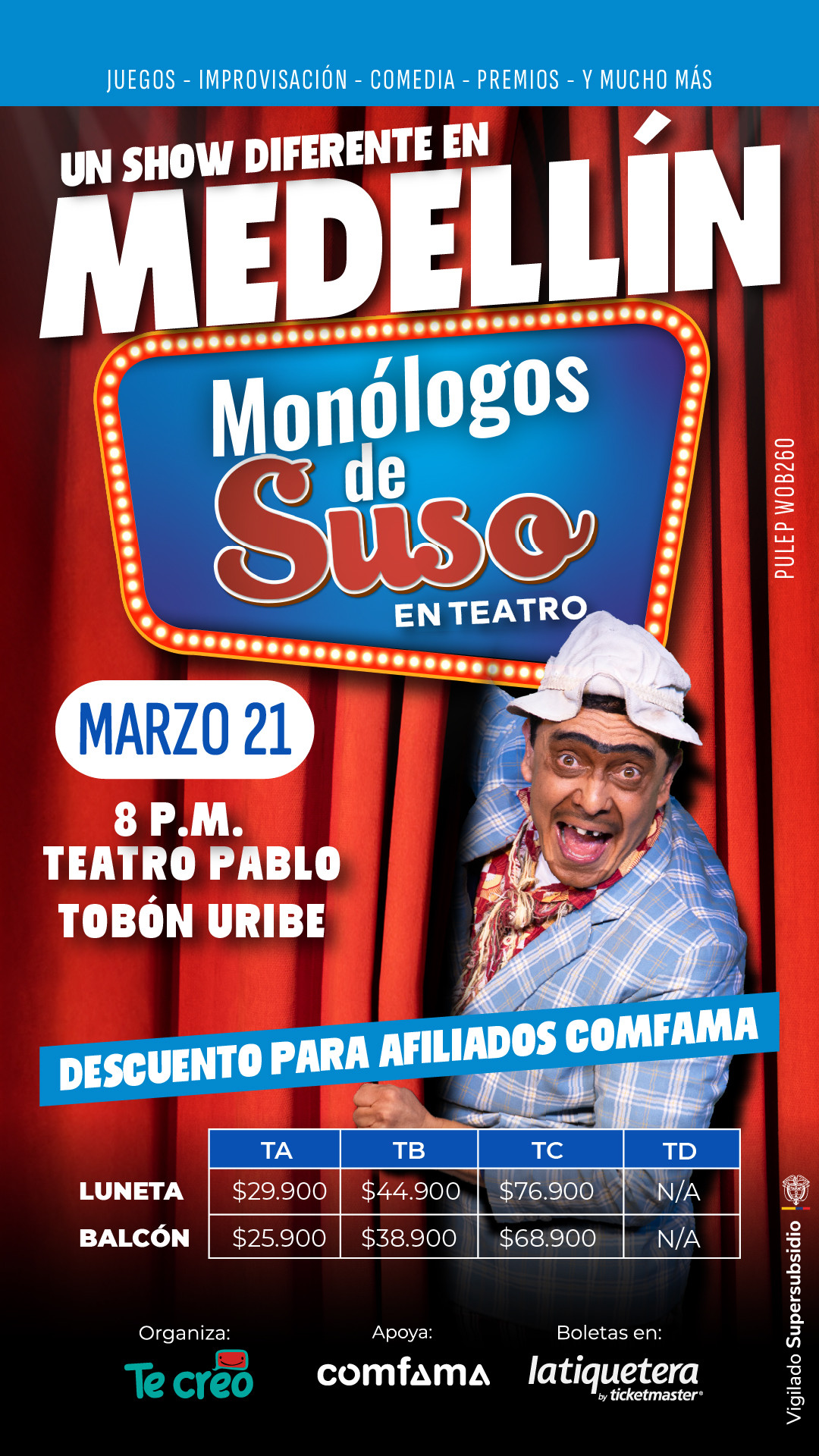 Flyer del evento