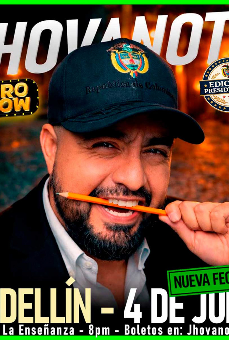 "Puro Show" de Jhovanoty: Edición Presidencial en Medellín
