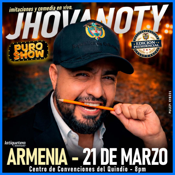 "Puro Show" de Jhovanoty: Edición Presidencial en Armenia "Puro Show" de Jhovanoty: Edición Presidencial en Armenia