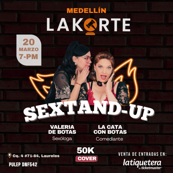 Sextand Up: La mezcla perfecta entre humor y sexualidad en Medellín