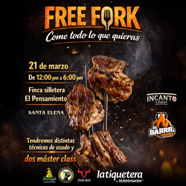 Free Fork (Tenedor libre) en Santa Elena