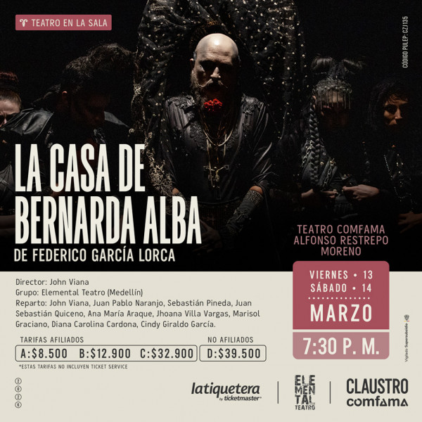 La casa de Bernarda Alba en Medellín