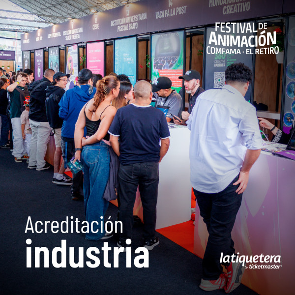 Acreditación Industria - Festival de Animación Comfama - El Retiro 2026