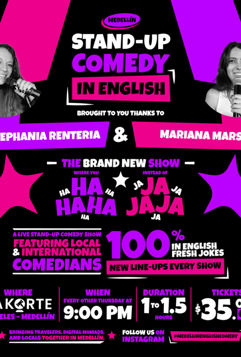 Stand-Up Comedy Show In English en Medellín