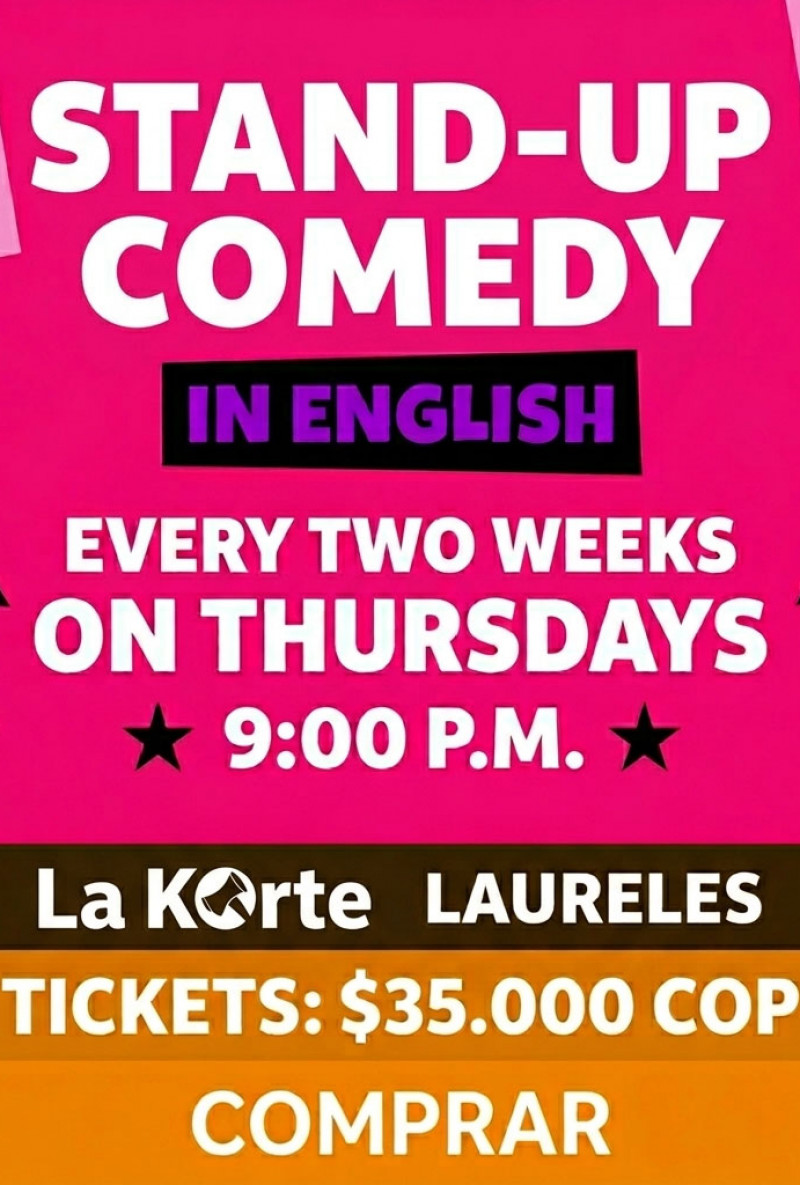 Stand-Up Comedy Show In English en Medellín