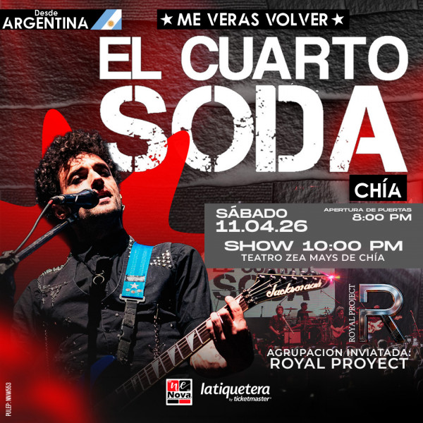 El Cuarto Soda "Me veras volver " en Chía El Cuarto Soda "Me veras volver " en Chía