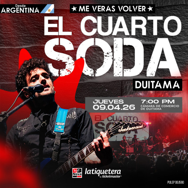 El Cuarto Soda "Me veras volver " en Duitama El Cuarto Soda "Me veras volver " en Duitama