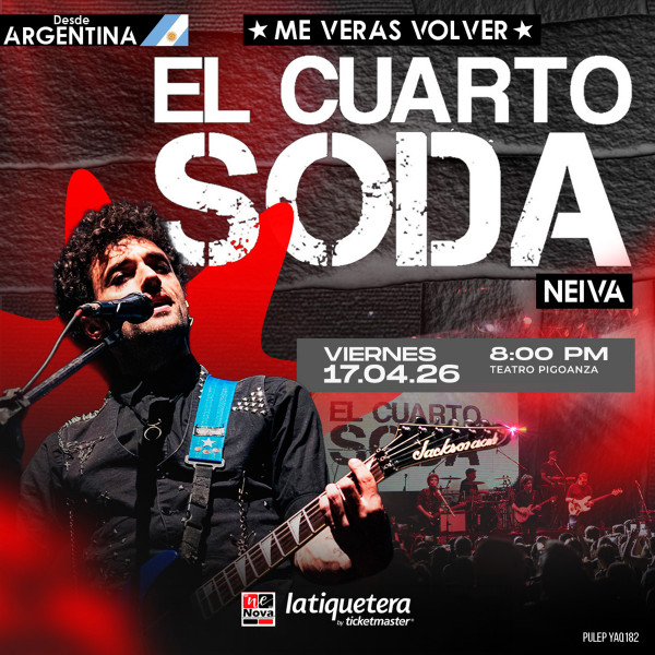 El Cuarto Soda "Me veras volver " en Neiva El Cuarto Soda "Me veras volver " en Neiva