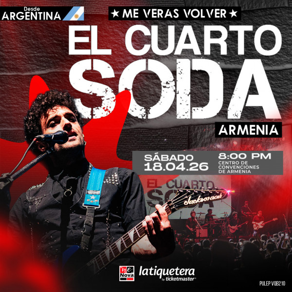 El Cuarto Soda "Me veras volver " en Armenia El Cuarto Soda "Me veras volver " en Armenia