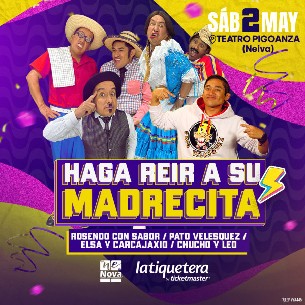 Ponga a reir y a cantar a su madre en Neiva