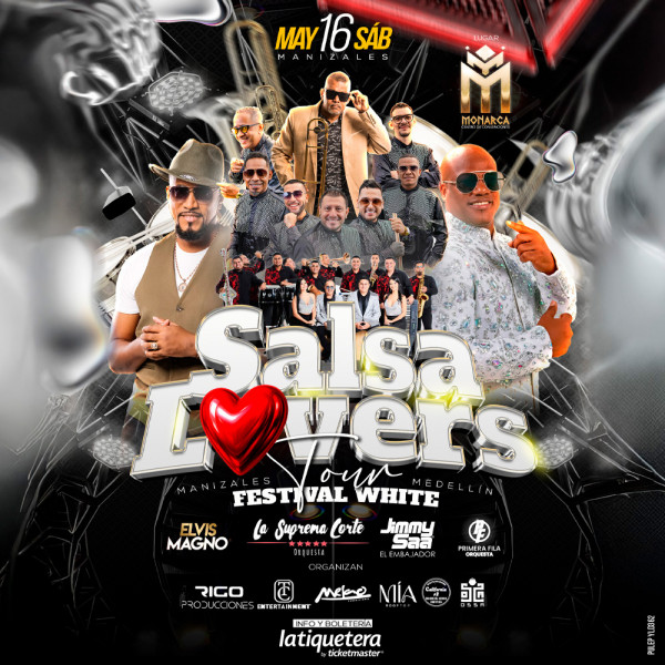 Salsa Lovers White Festival en Manizales Salsa Lovers White Festival en Manizales
