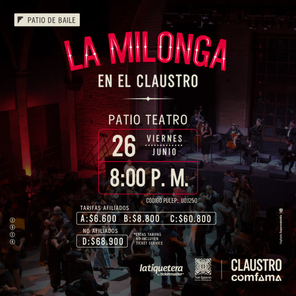 Patio de Baile: La Milonga - Junio Patio de Baile: La Milonga - Junio