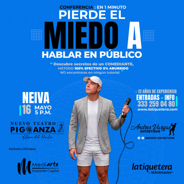 Pierde el miedo a hablar en público en Neiva Pierde el miedo a hablar en público en Neiva
