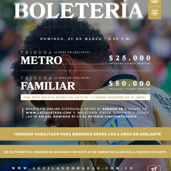 Águilas Doradas vs Internacional de Bogotá