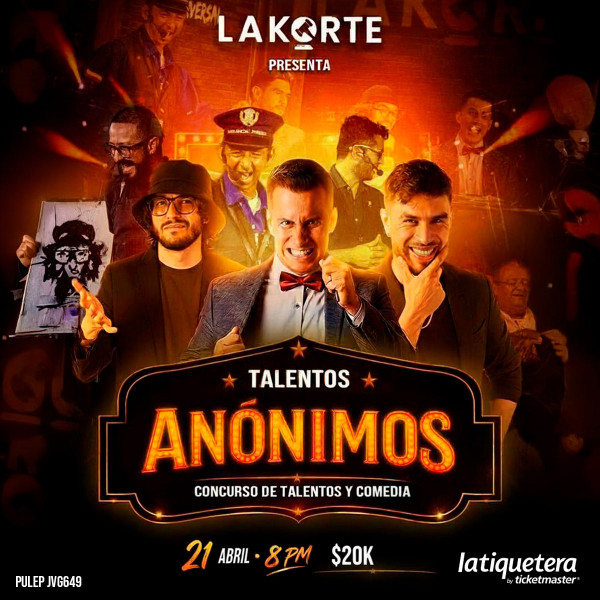 Anónimos concurso de talentos y comedia en Medellín Anónimos concurso de talentos y comedia en Medellín