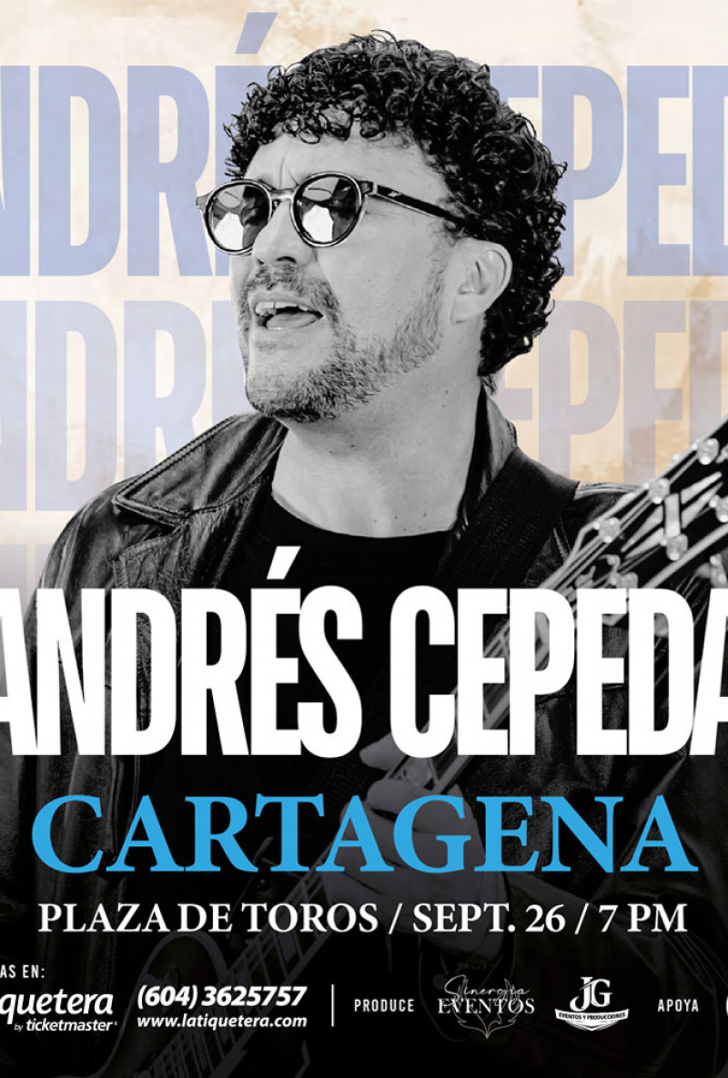 Andrés Cepeda en Cartagena