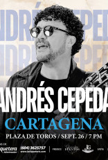 Andrés Cepeda en Cartagena