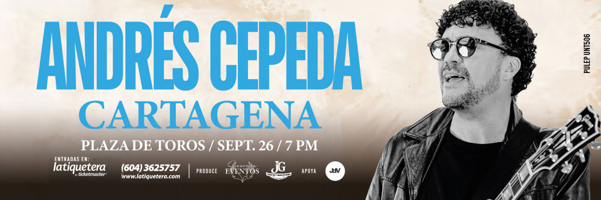 Andrés Cepeda en Cartagena
