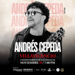 Andrés Cepeda en Villavicencio